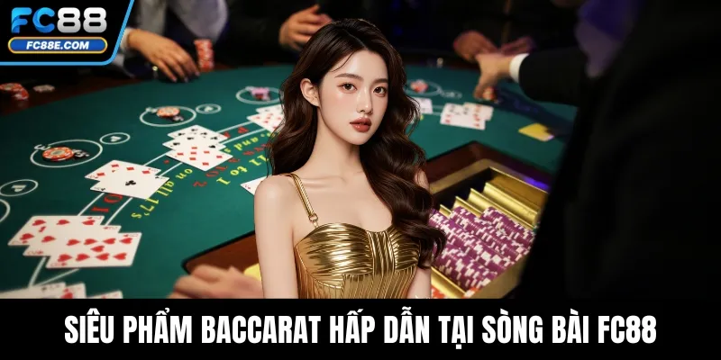 Siêu phẩm Baccarat hấp dẫn tại sòng bài FC88