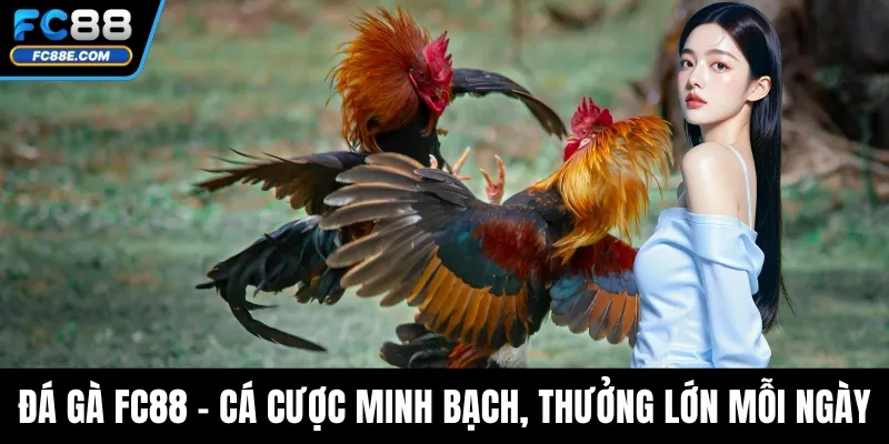 Đá Gà FC88 - Cá Cược Minh Bạch, Thưởng Lớn Mỗi Ngày