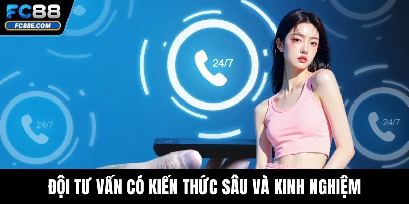 Đội tư vấn có kiến thức sâu và kinh nghiệm