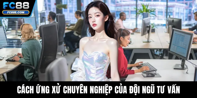 Cách ứng xử chuyên nghiệp của đội ngũ tư vấn