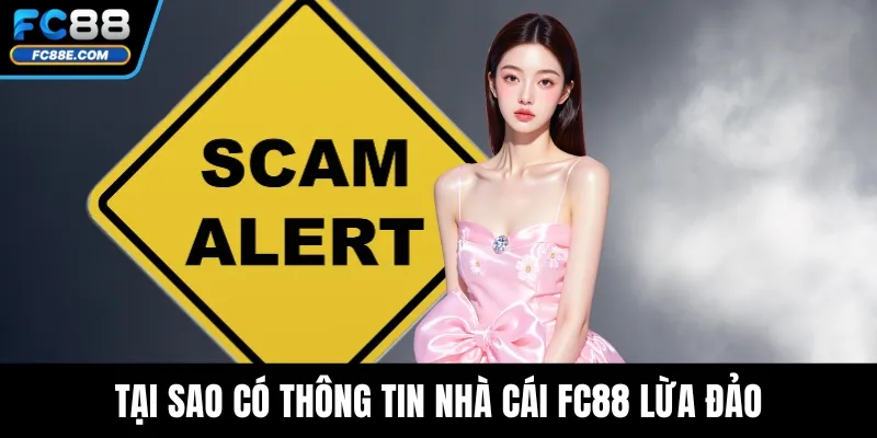 Tại sao có thông tin nhà cái FC88 lừa đảo